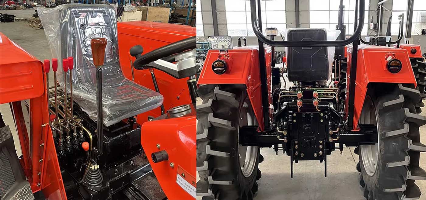 tractor's 3-point hitch. tractor's 3-point hitch.