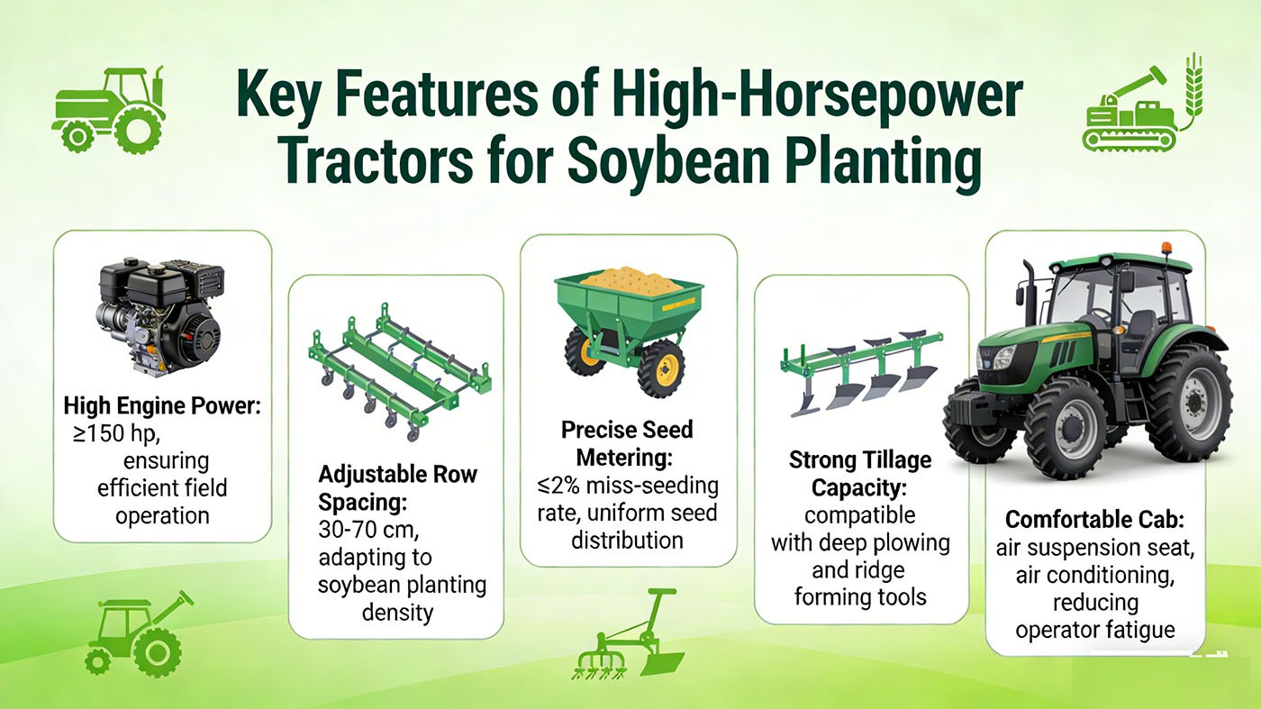 high-horsepower tractor (200–400 HP) high-horsepower tractor (200–400 HP)