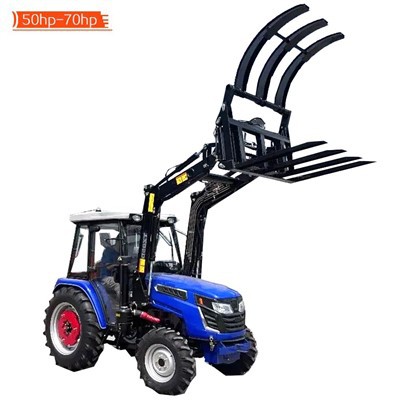 Tractor llwythwr ffermydd fferm