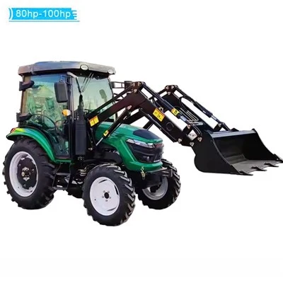 Tractor llwythwr pen blaen