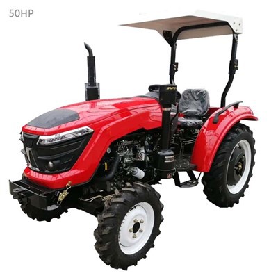 Tractor Fferm Coch 50hp