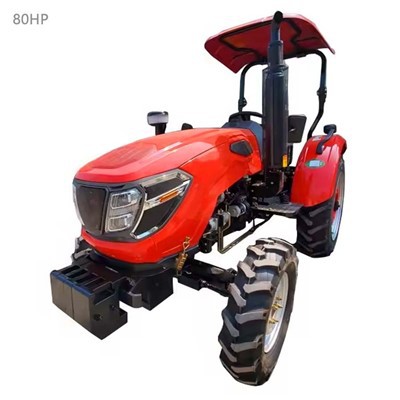 Tractor Fferm Coch 80hp